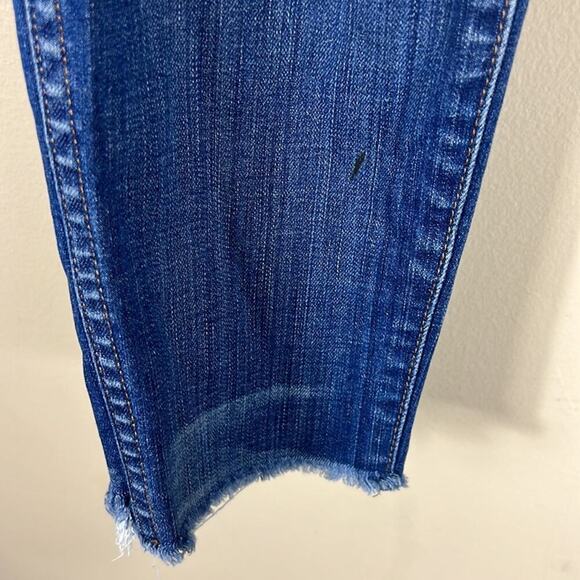 Madewell 10” High Riser Distressed Raw Hem Skinny Jeans - Picture 7 of 7